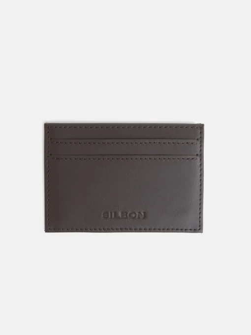 Silbon Pequeña Marroquinería·Carteras Y Tarjeteros-Tarjetero piel Marron
