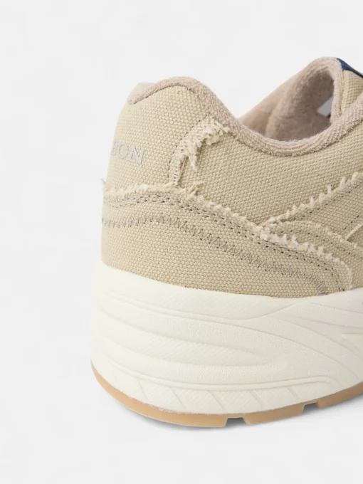 Silbon Zapatillas-Zapatilla casual canvas Beige