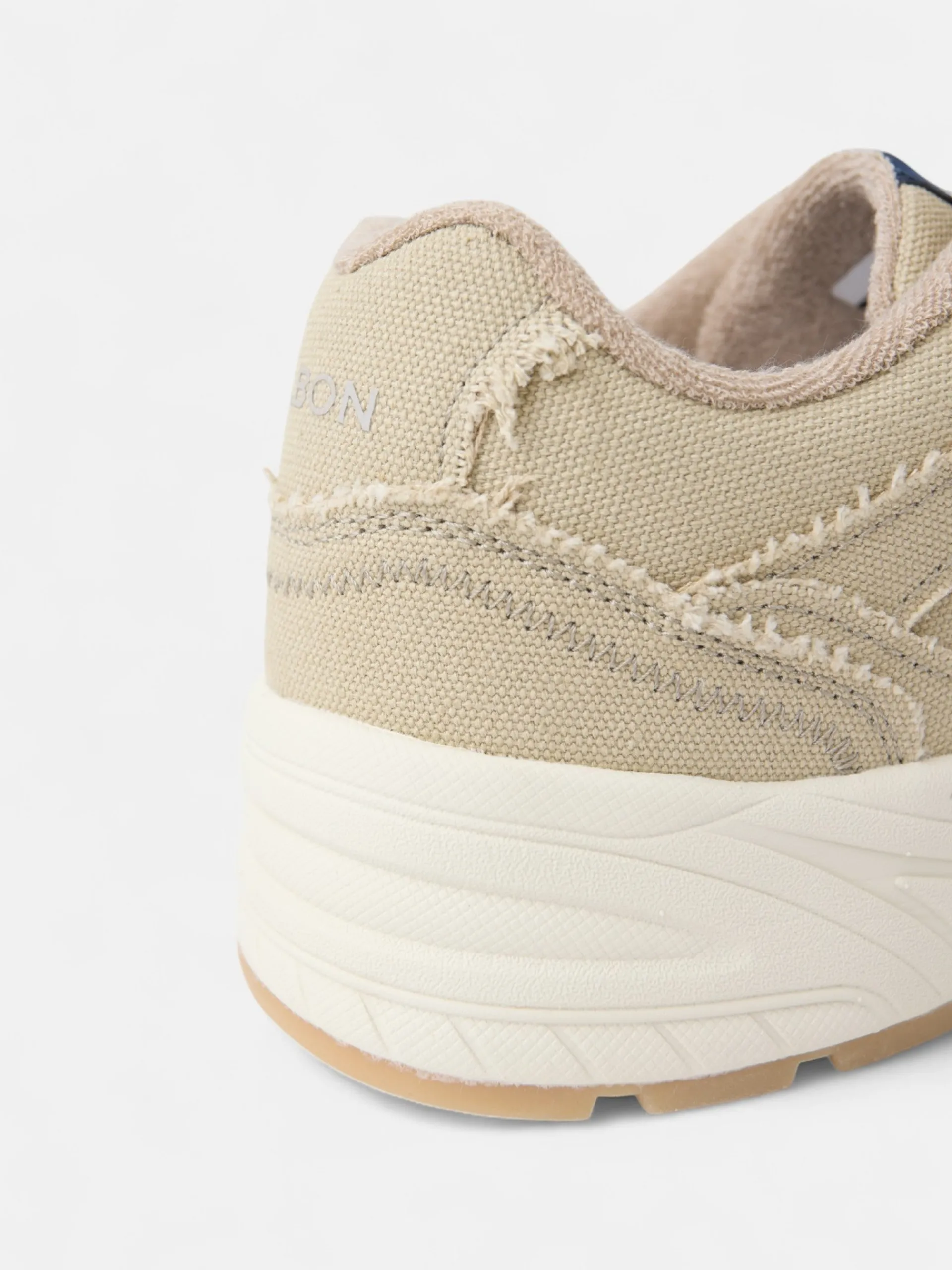 Silbon Zapatillas-Zapatilla casual canvas Beige