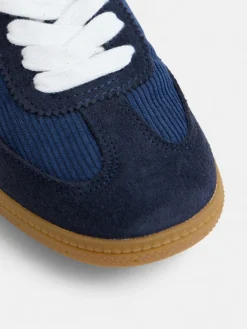 Silbon Zapatillas-Zapatilla casual pana Azul