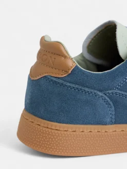 Silbon Zapatillas-Zapatilla casual piel Azul