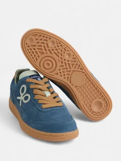 Silbon Zapatillas-Zapatilla casual piel Azul