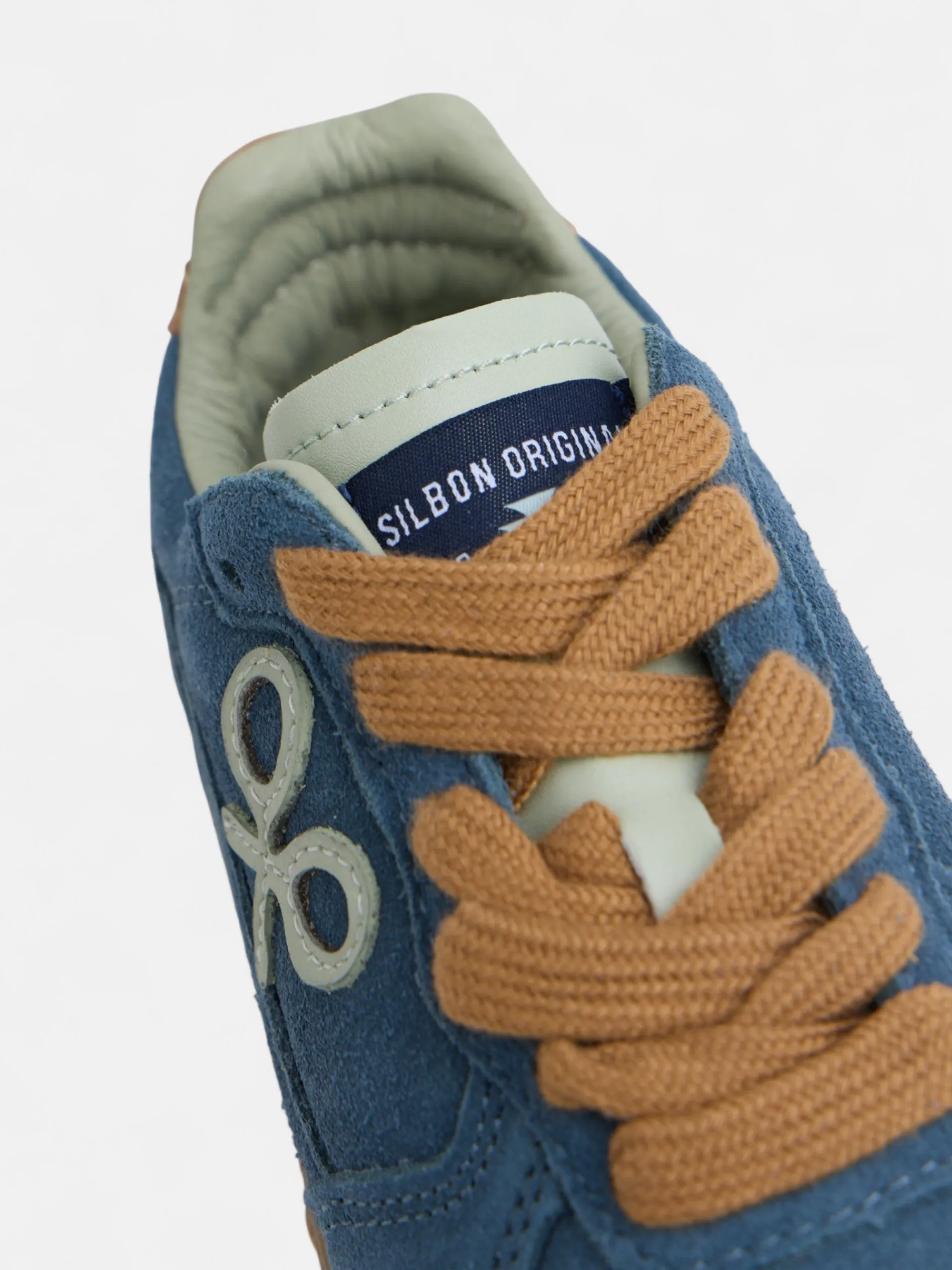 Silbon Zapatos Y Zapatillas-Zapatilla kids casual piel Azul