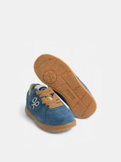 Silbon Zapatos Y Zapatillas-Zapatilla kids casual piel Azul