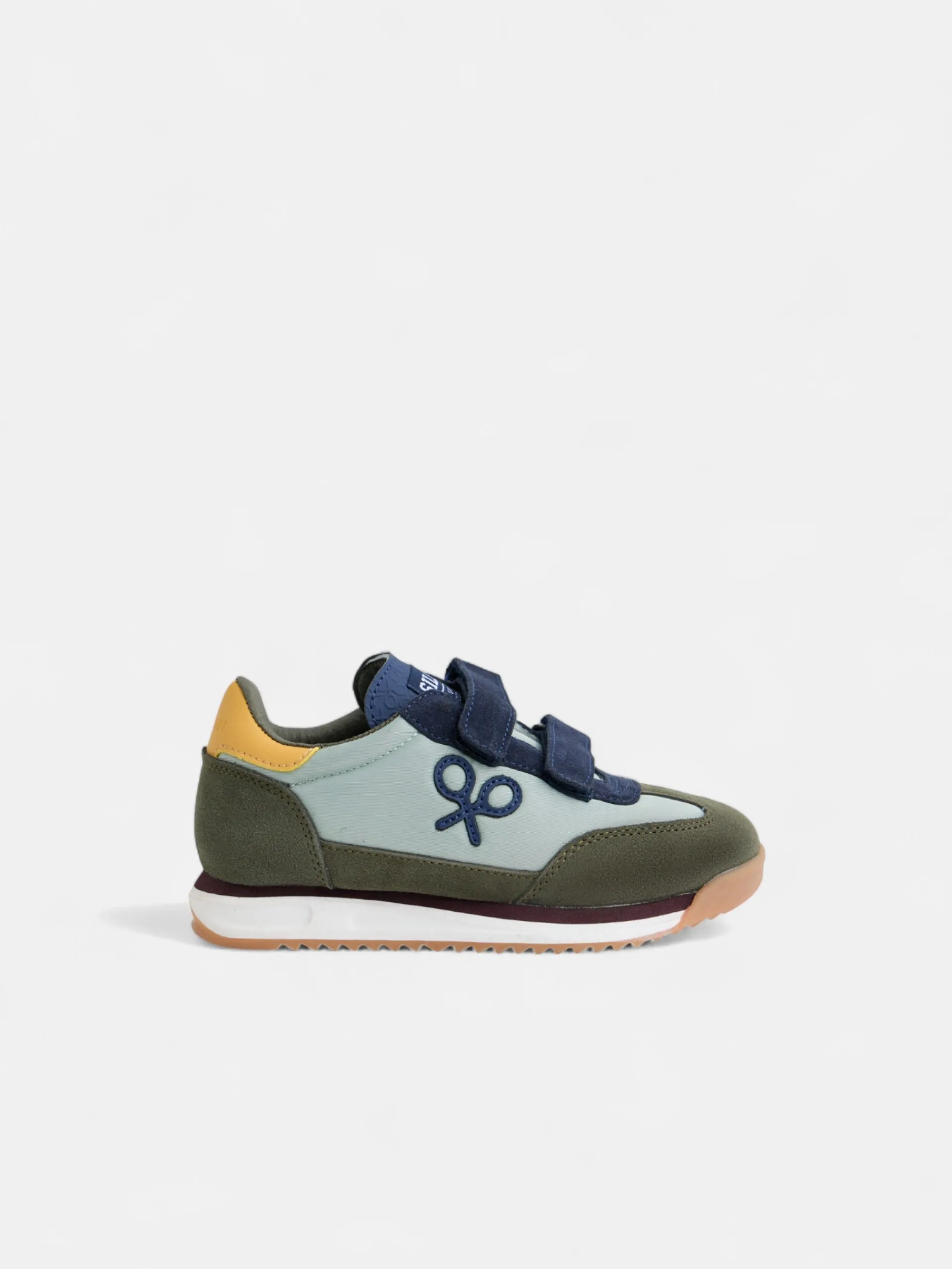 Silbon Zapatos Y Zapatillas-Zapatilla kids velcro multicolor Verde