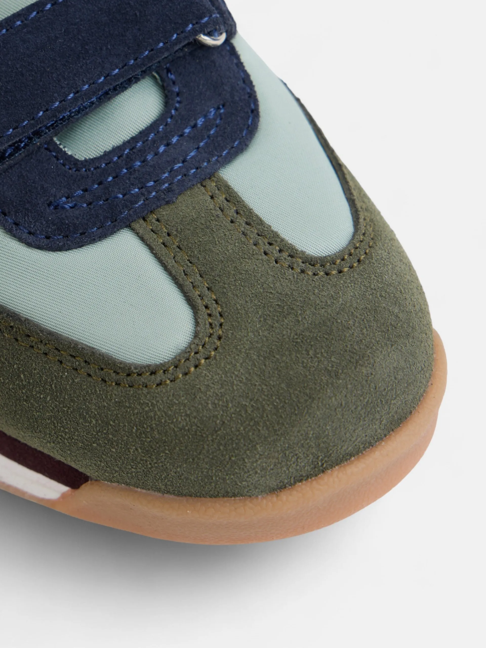 Silbon Zapatos Y Zapatillas-Zapatilla kids velcro multicolor Verde