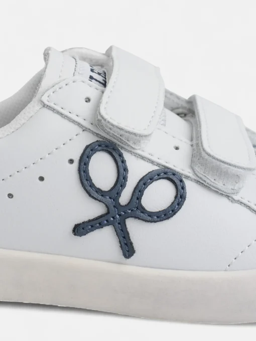 Silbon Zapatos Y Zapatillas-Zapatilla kids velcro smile Blanco
