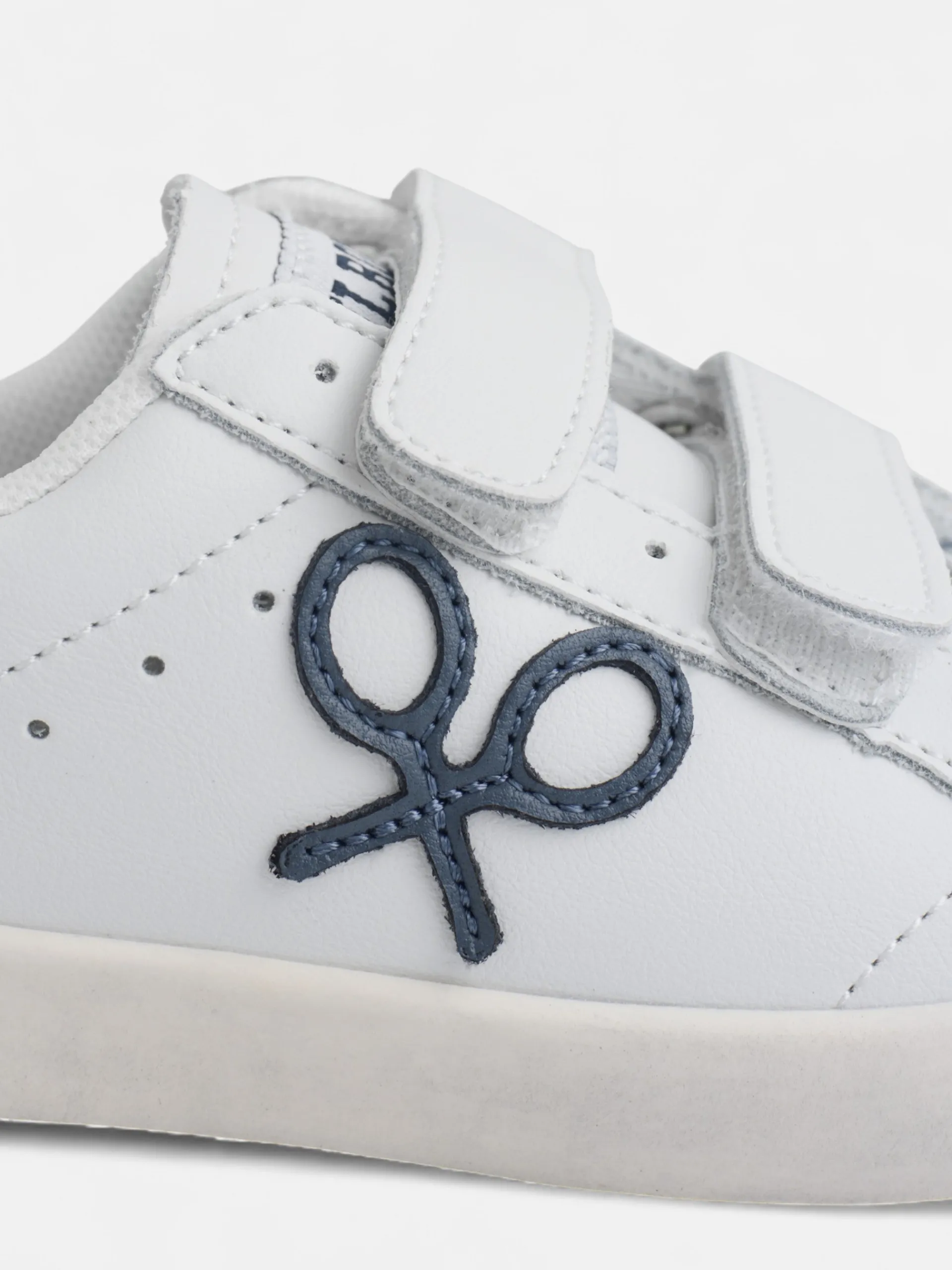 Silbon Zapatos Y Zapatillas-Zapatilla kids velcro smile Blanco