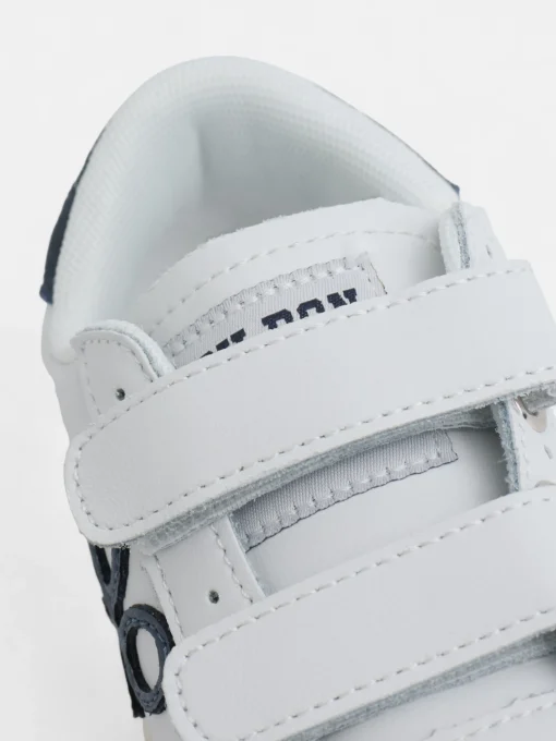 Silbon Zapatos Y Zapatillas-Zapatilla kids velcro smile Blanco