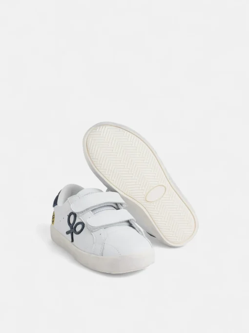 Silbon Zapatos Y Zapatillas-Zapatilla kids velcro smile Blanco