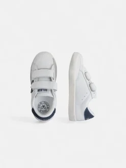Silbon Zapatos Y Zapatillas-Zapatilla kids velcro smile Blanco