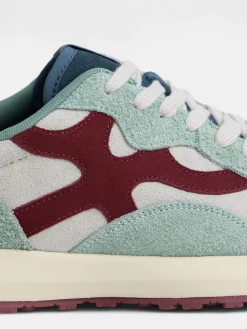 Silbon Zapatillas-Zapatilla RACKETS09 burdeos Verde