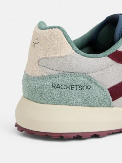 Silbon Zapatillas-Zapatilla RACKETS09 burdeos Verde