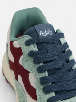 Silbon Zapatillas-Zapatilla RACKETS09 burdeos Verde