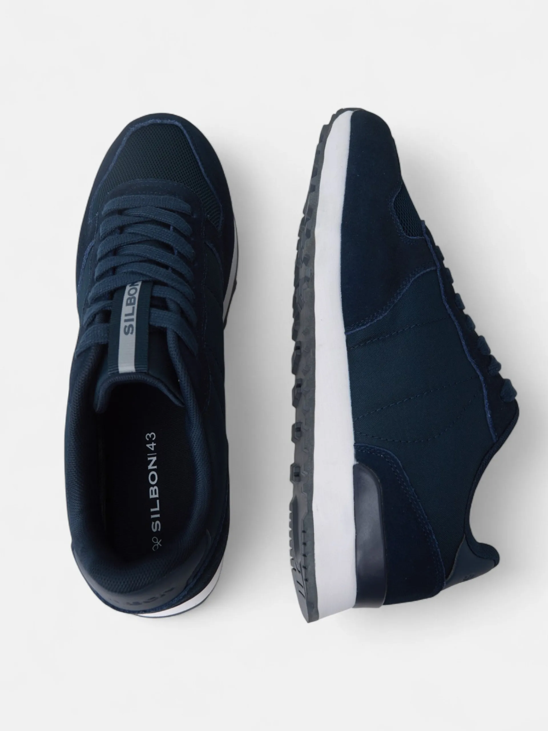 Silbon Zapatillas-Zapatilla running clasica azul marino Azul marino