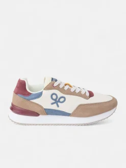 Silbon Zapatillas-Zapatilla running multicolor Beige