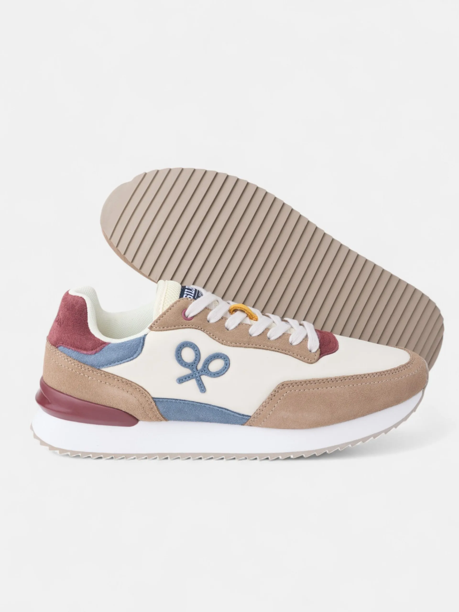 Silbon Zapatillas-Zapatilla running multicolor Beige