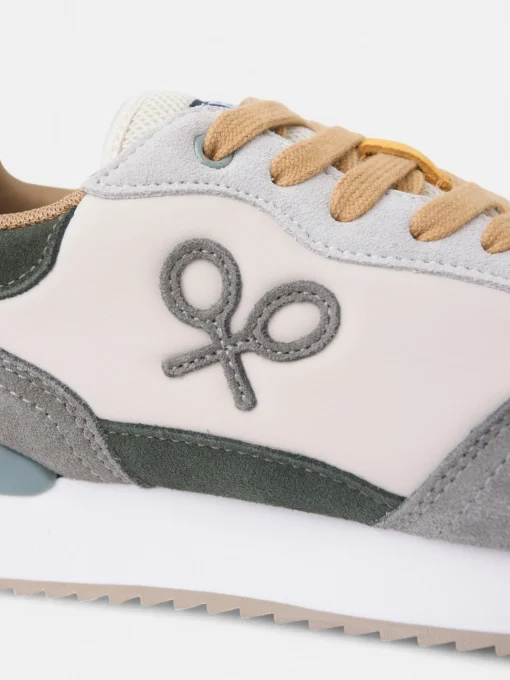Silbon Zapatillas-Zapatilla running multicolor Gris