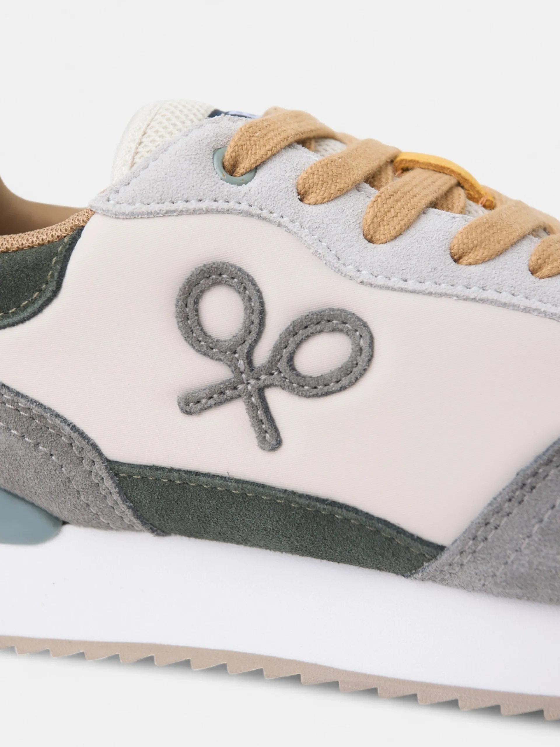 Silbon Zapatillas-Zapatilla running multicolor Gris