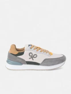 Silbon Zapatillas-Zapatilla running multicolor Gris