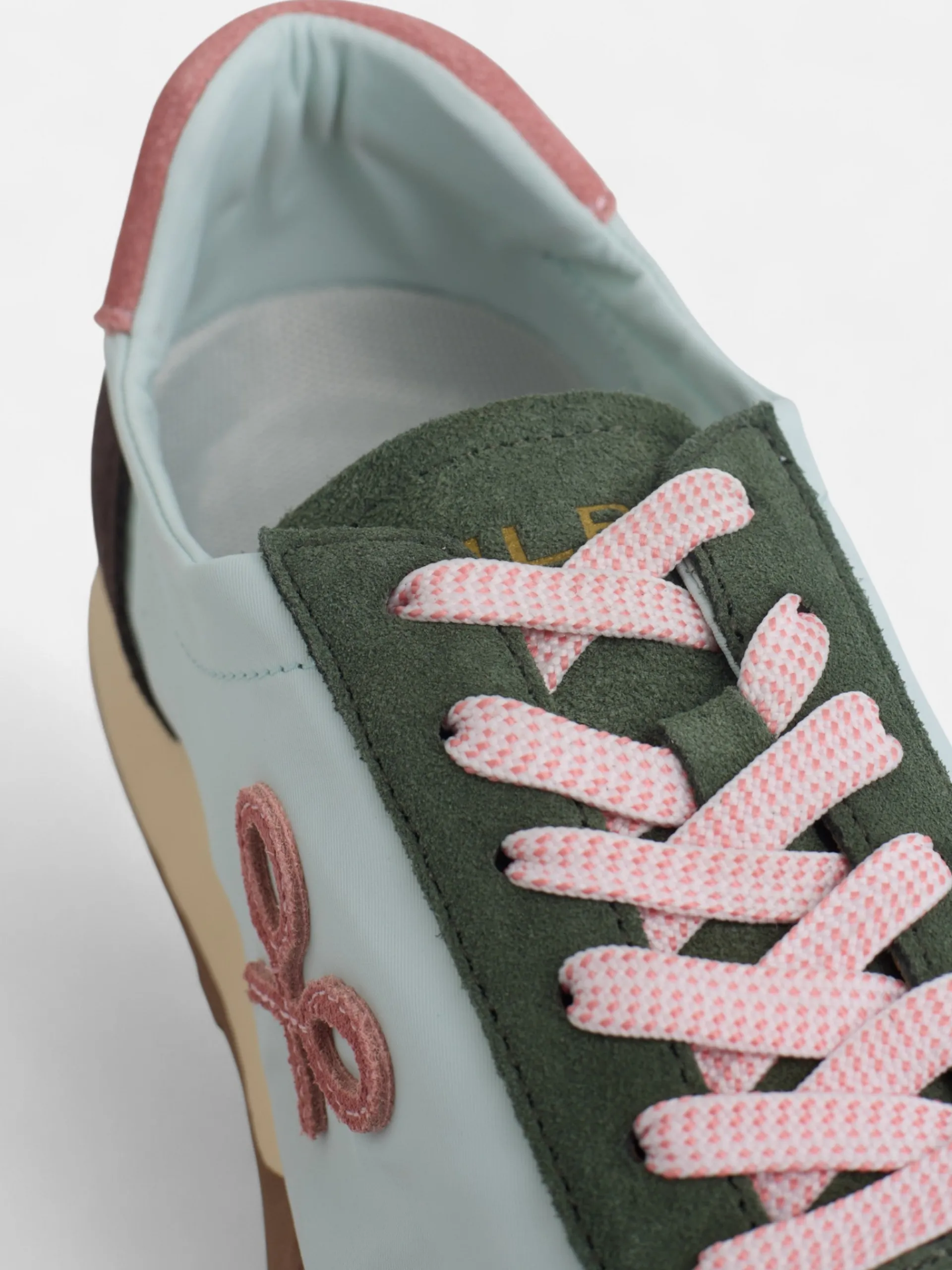 Silbon Calzado-Zapatilla running rosa y verde Rosa y verde