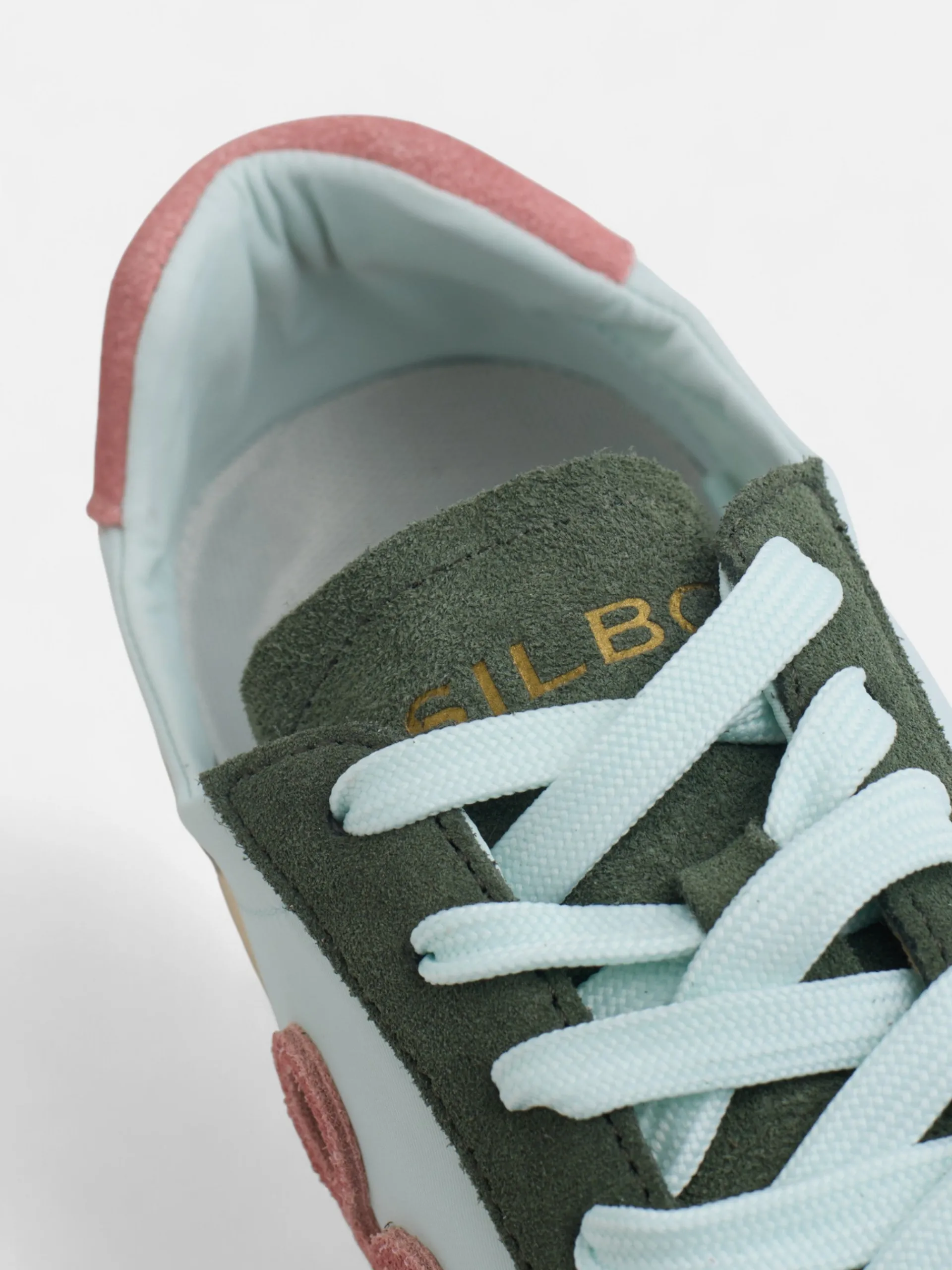 Silbon Calzado-Zapatilla running rosa y verde Rosa y verde