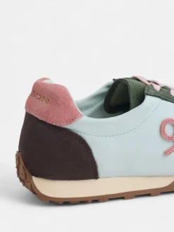 Silbon Calzado-Zapatilla running rosa y verde Rosa y verde