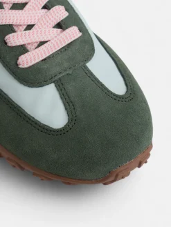 Silbon Calzado-Zapatilla running rosa y verde Rosa y verde