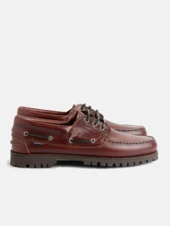 Silbon Zapatos-Zapato náutico clásico marrón Marron