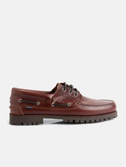 Silbon Zapatos-Zapato náutico clásico marrón Marron