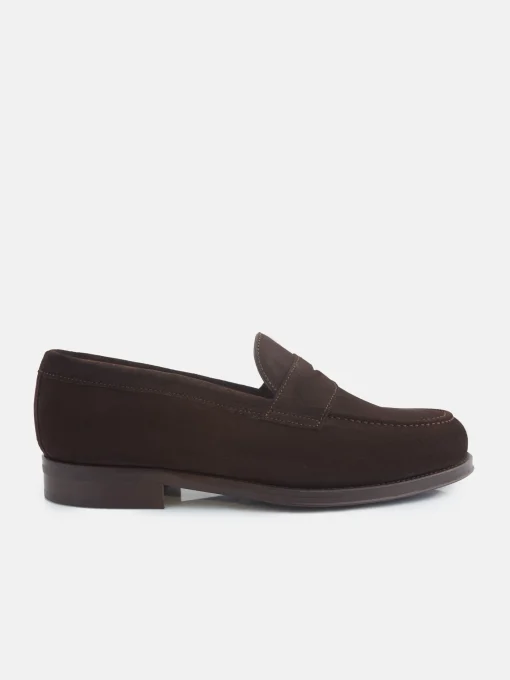 Silbon Zapatos-Zapato penny ante Marron