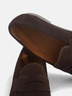 Silbon Zapatos-Zapato penny ante Marron