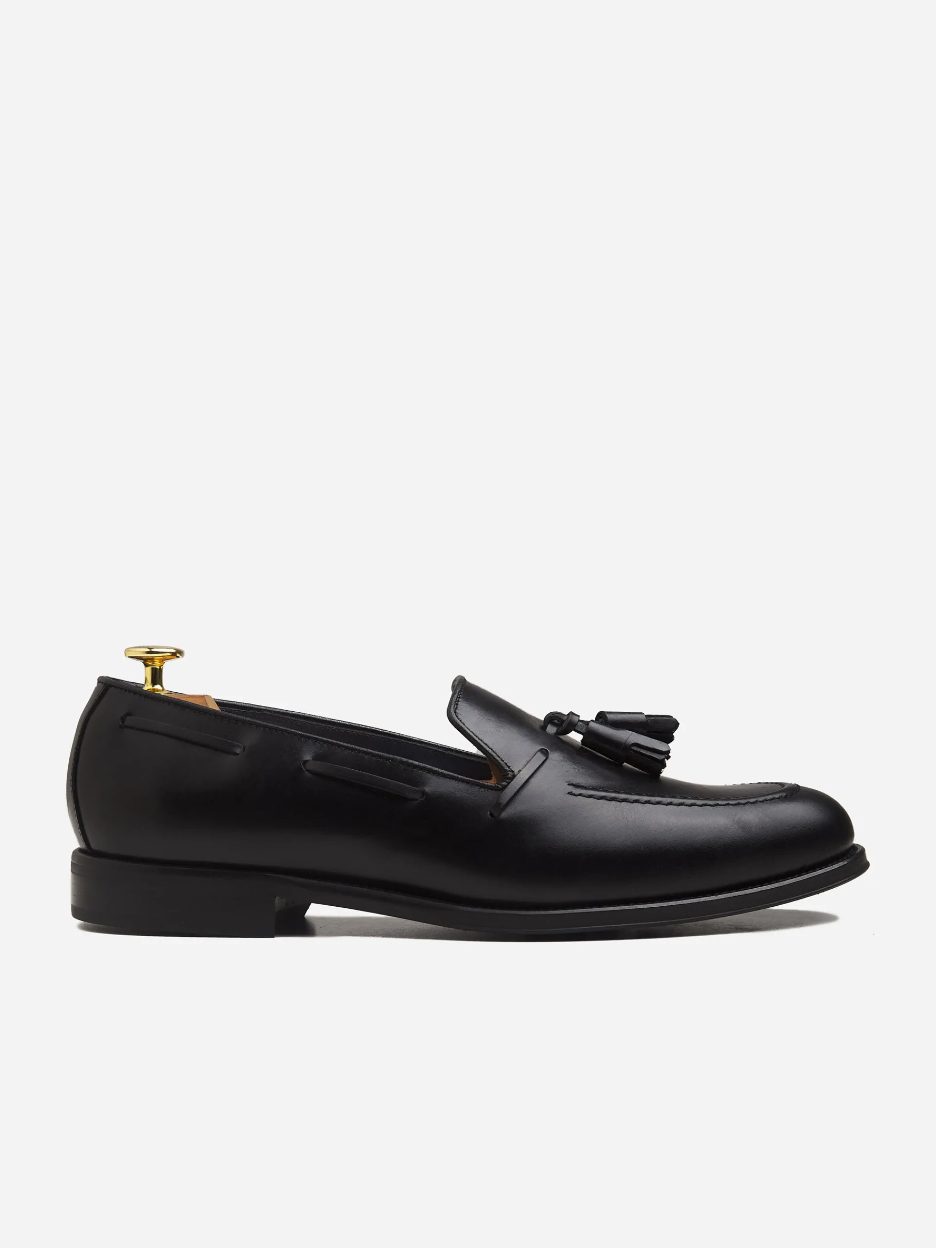 Silbon Zapatos-Zapato vestir borlas mate Negro