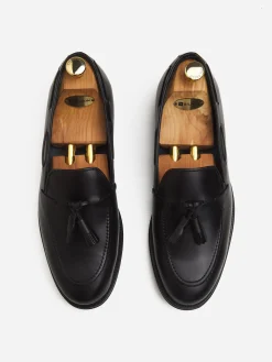 Silbon Zapatos-Zapato vestir borlas mate Negro