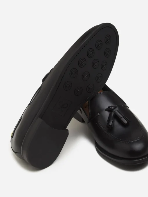 Silbon Zapatos-Zapato vestir borlas mate Negro